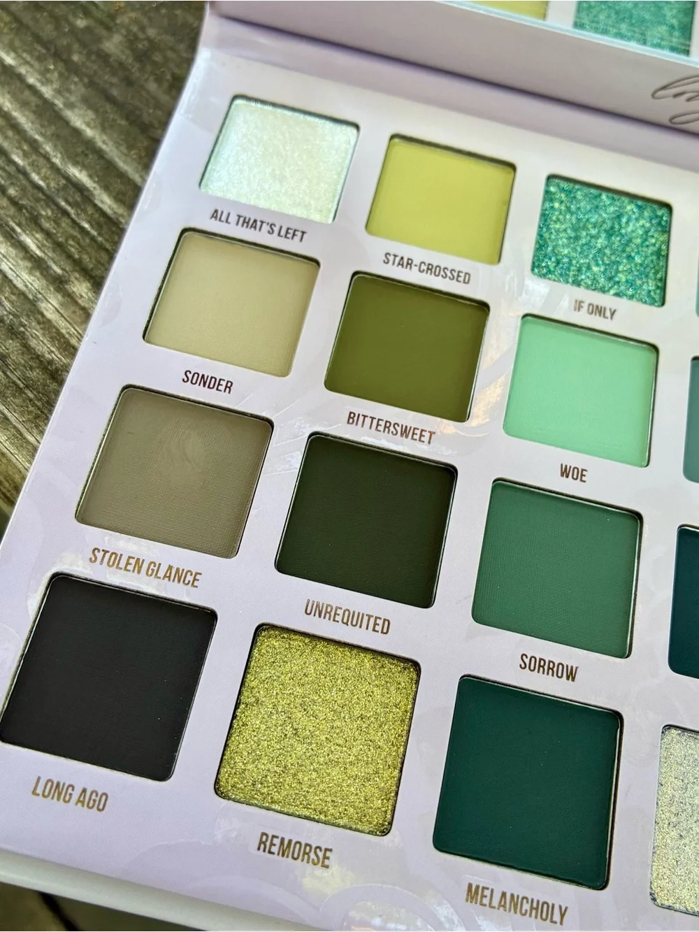 Longing Eyeshadow Palette — Pink Shades